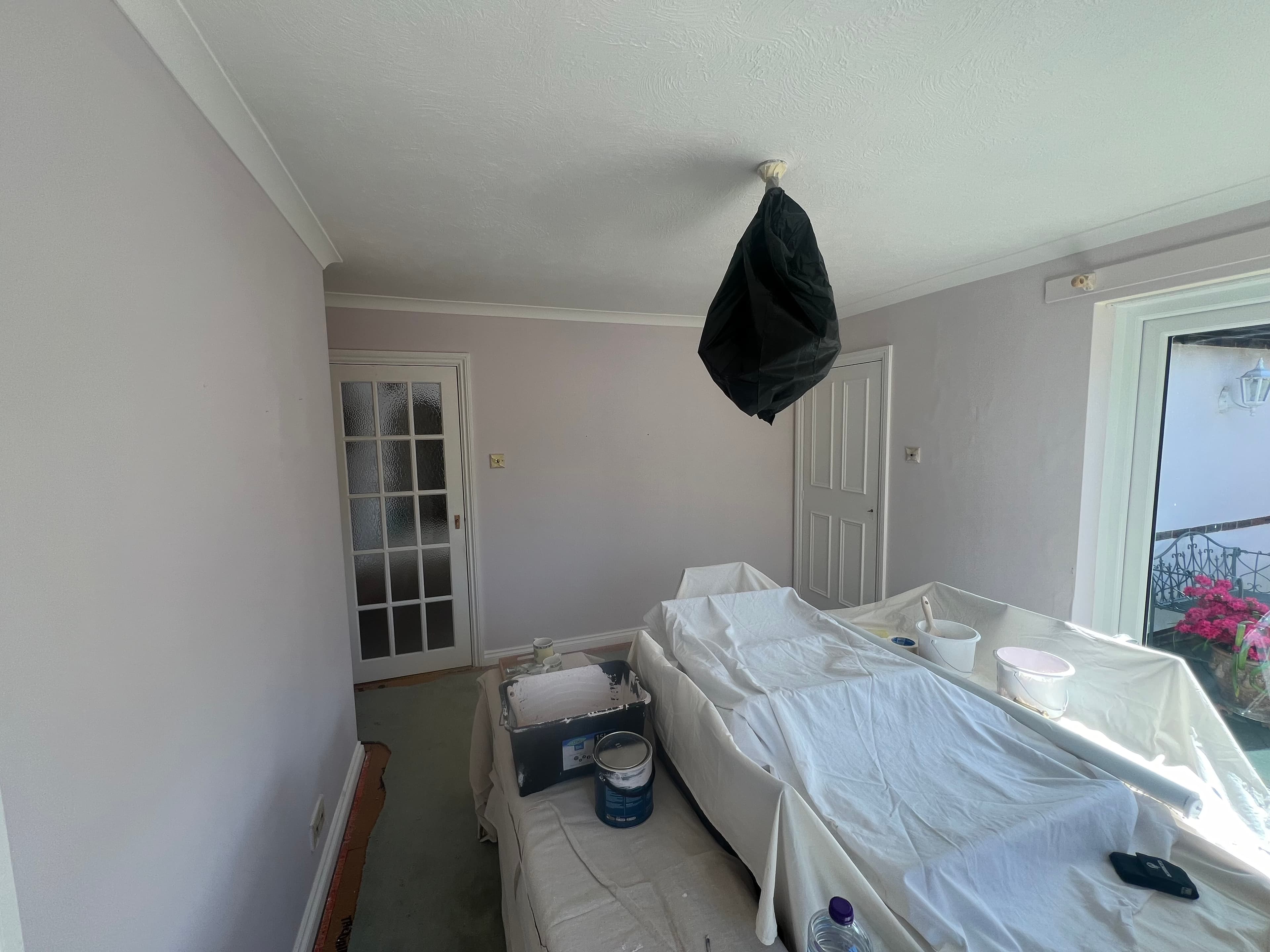 Professional interior painting work