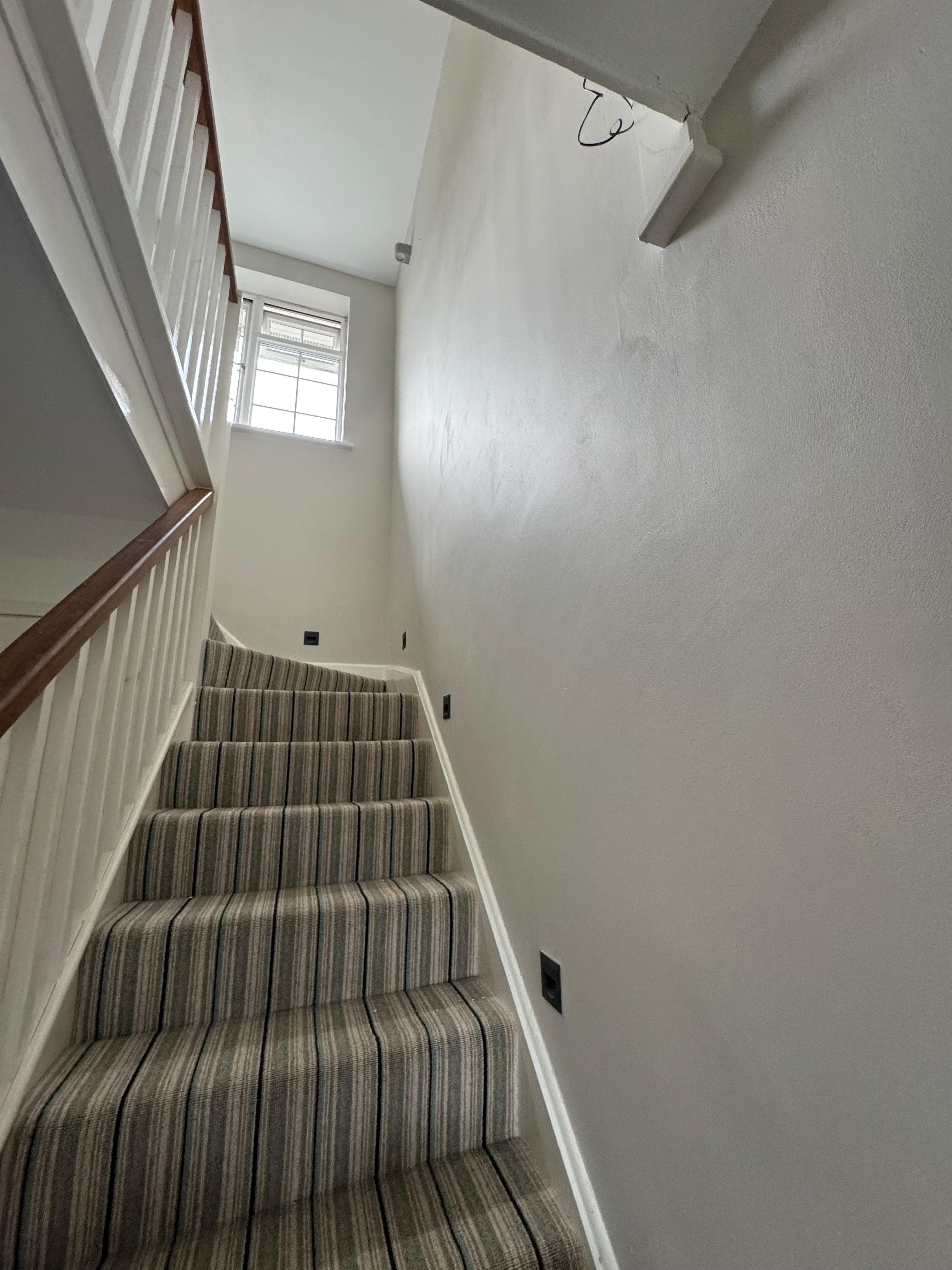 Hall stairs and landing